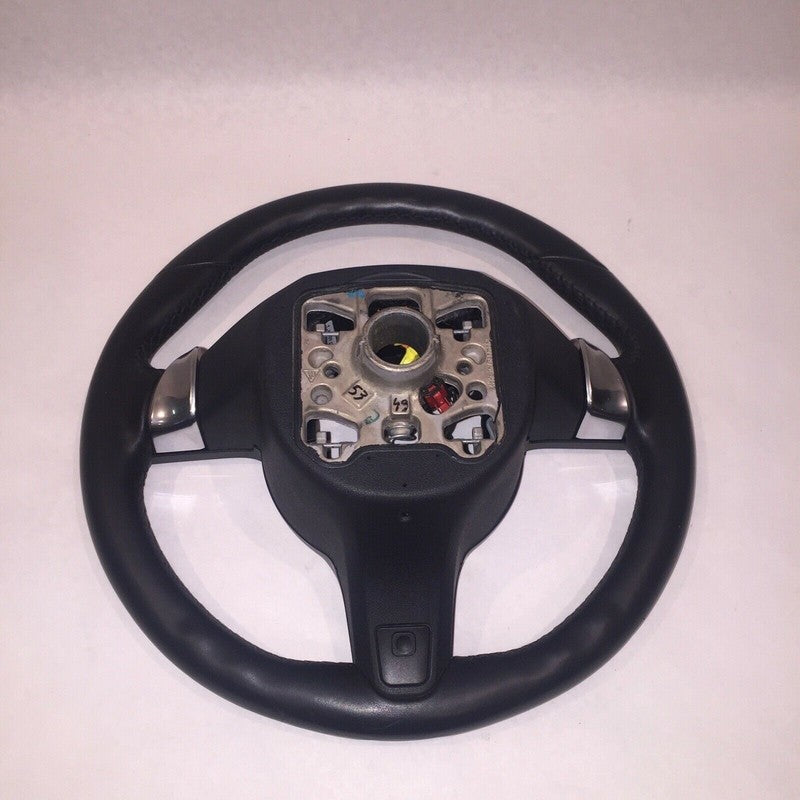 PORSCHE PANAMERA CAYENNE STEERING WHEEL 2011 2012 2013 BLACK OEM7PP419