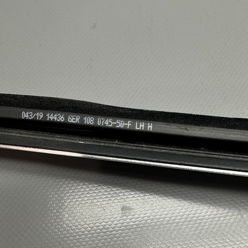 1080745-01-i TESLA MODEL 3 DOOR WINDOW MOLDING LEFT REAR 2017 2018 2019 2020 OEM 1080745-01-i