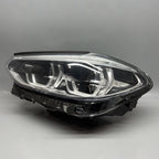 BMW X3 HEADLIGHT LEFT DRIVER X4 ADAPTIVE LED 2018 19 20 2021 OEM 87396