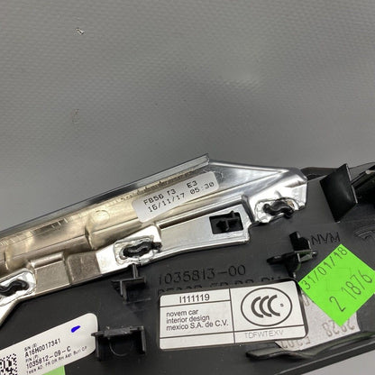 1035812-09-C TESLA MODEL X DOOR TRIM RIGHT FRONT ASH BURL 2016 2017 2018 2019 2020 OEM