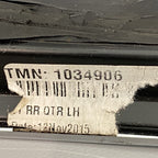 1034906 TESLA MODEL X QUARTER GLASS LEFT REAR 10349062016 2017 2018 2019 2020 OEM