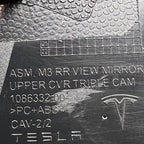 TESLA MODEL 3 INTERIOR REAR VIEW MIRROR COVER 2017 18 19 20 21 22 2023