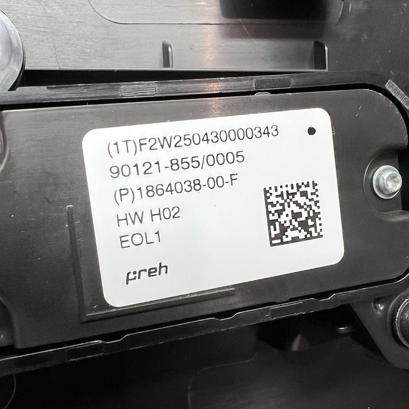 1864038-00-F TESLA CYBERTRUCK SEAT CONTROL PANEL SWITCH LEFT FRONT 2024 2025 OEM 1864038-00-F