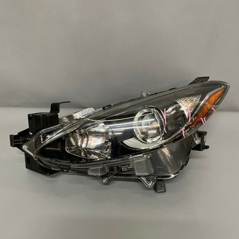 B45A-51040 MAZDA 3 HEADLIGHT LEFT DRIVER SIDE 2014 2015 2016 HALOGEN OEM 