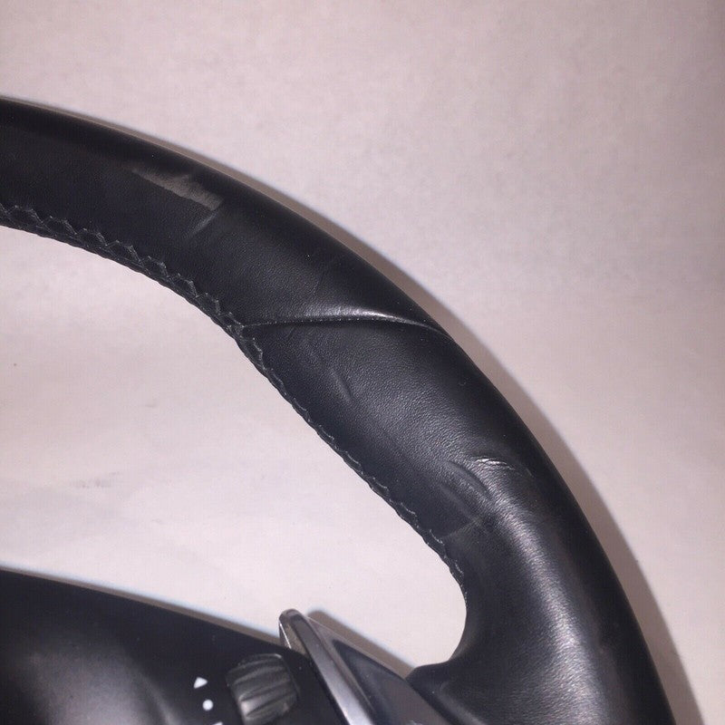 PORSCHE PANAMERA CAYENNE STEERING WHEEL 2011 2012 2013 BLACK OEM7PP419