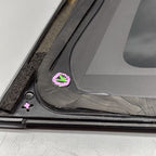 1034906-80-F TESLA MODEL X QUARTER GLASS RIGHT REAR 2016 17 18 19 2020 OEM 1034906-80-F