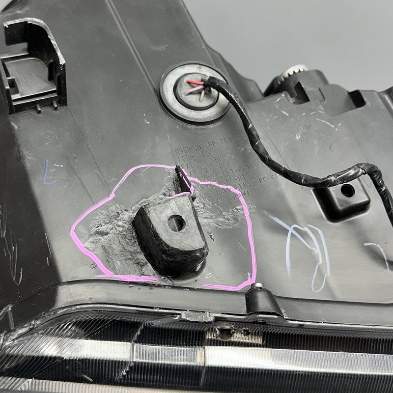 ACURA MDX HEADLIGHT LEFT DRIVER 2014 2015 2016 FULL LED XENON OEM