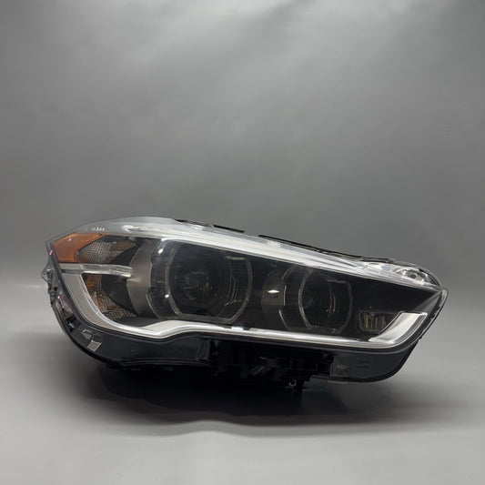 63117193712 BMW X1 HEADLIGHT RIGHT PASSENGER 2016 2017 2018 2019 FULL LED OEM 63112575748