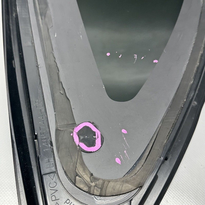 1495744-00 TESLA MODEL Y QUARTER GLASS LEFT DRIVER 2020 2021 2022 2023 OEM 1495744-00