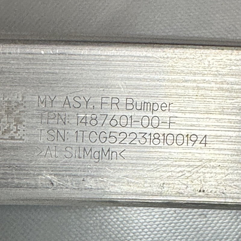 1487601-00-F TESLA MODEL Y REINFORCEMENT FRONT 2020 2021 2022 2023 OEM 1487601-00-F