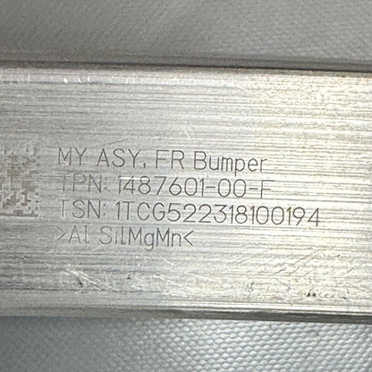 1487601-00-F TESLA MODEL Y REINFORCEMENT FRONT 2020 2021 2022 2023 OEM 1487601-00-F