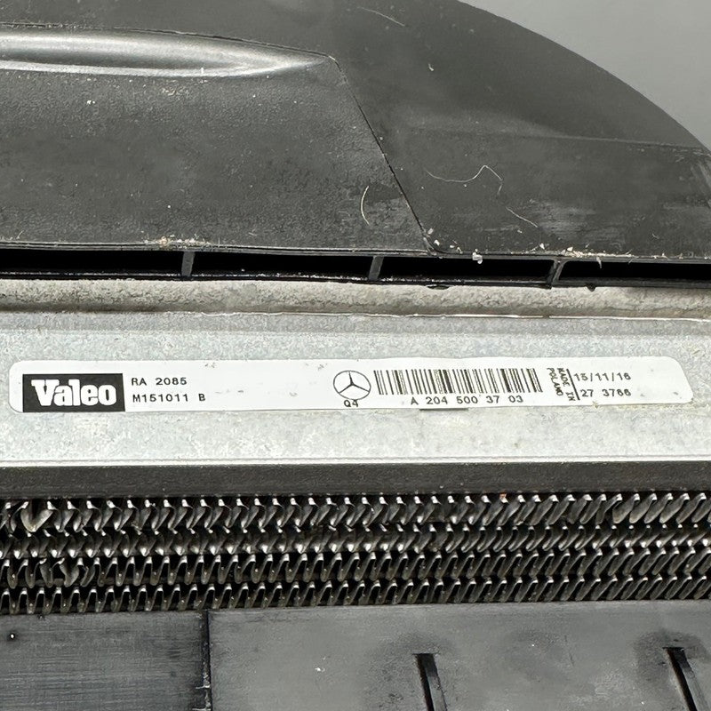 A2049066802 MERCEDES BENZ C250 COOLING RADIATOR FAN 2012 2013 2014 OEM A2049066802