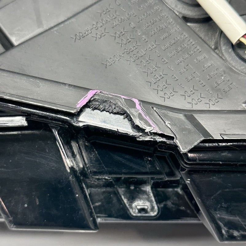 ES300 LEXUS ES300 HEADLIGHT LEFT DRIVER ES350 2016 2017 2018 FULL LED DAMAGED