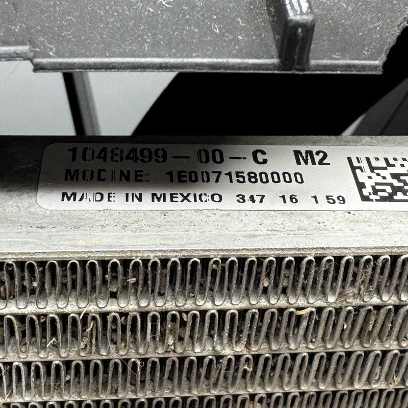 TESLA MODEL X RADIATOR AC CONDENSER 2016 2017 2018 2019 2020 OEM 10484