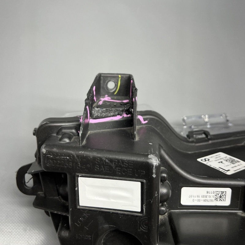 1507928-00-D TESLA MODEL Y FOG LIGHT LEFT DRIVER 2020 2021 2022 2023 2 PIN 1507928-00-D