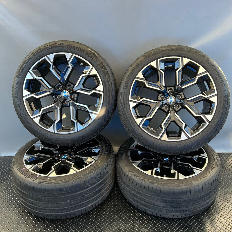 BMW X3 WHEEL RIM SET I7 20 INCH 2024 2025 2026 OEM 5A6F113 5A6F112