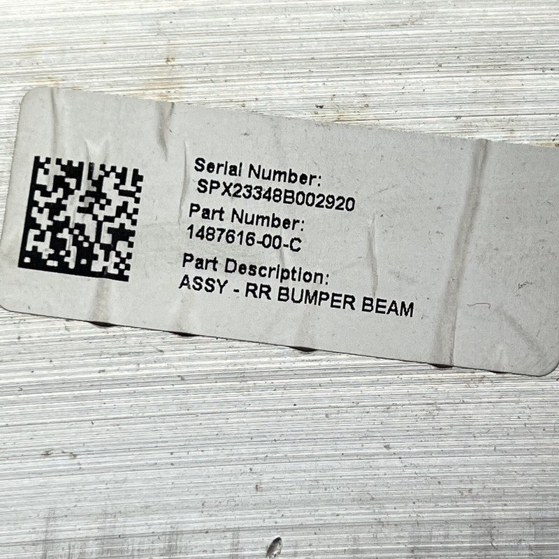 1487616-00-C TESLA MODEL Y REINFORCEMENT REAR 2020 2021 2022 2023 OEM 1487616-00-C