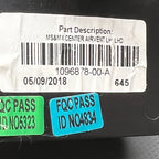 1042779-13-C TESLA MODEL X DASH AIR VENT GRILLE LEFT 2016 2017 2018 2019 2020 OEM