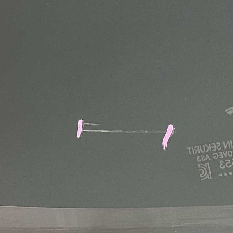 1044906-00-I TESLA MODEL X QUARTER GLASS LEFT REAR 1034906-80-F 2016 2017 2018 2019 2020 OEM