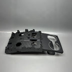 1632555-00-C TESLA MODEL X PLAID CENTER CONSOLE REAR CUP HOLDER 2021 22 2023 OEM 1632555-00-C