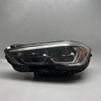 63117472259 BMW X1 HEADLIGHT LEFT DRIVER 2020 2021 2022 LED OEM 63117472259