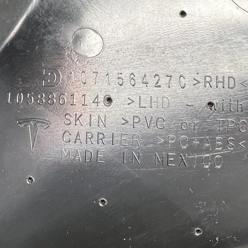 105886114 TESLA MODEL X DOOR PANEL LEFT FRONT 2016 2017 2018 2019 2020 OEM 105886114