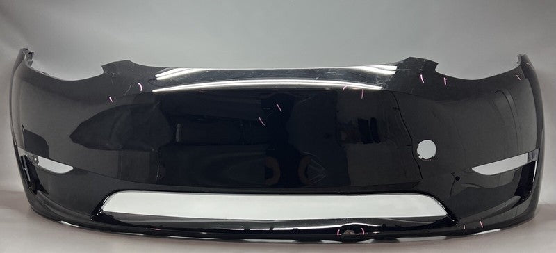 1540101-17-F TESLA MODEL Y FRONT BUMPER 2020 2021 2022 NON SENSOR OEM 1540101-17-F