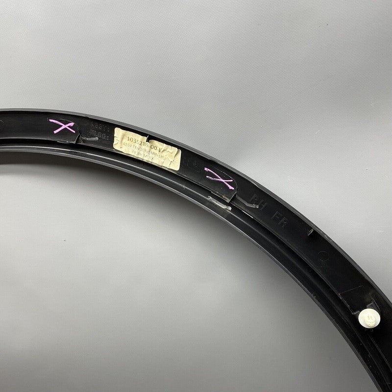 1035289-00-L TESLA MODEL X FENDER FLARE RIGHT FRONT 1035289-00-L 2016 2017 2018 2019 2020 OEM