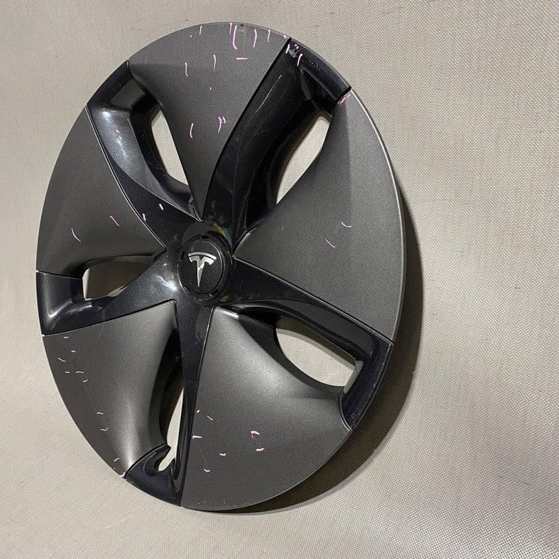 1044231-00-B TESLA MODEL 3 AERO HUBCAP WHEEL COVER 18” 1044231-00-B 2017 2018 2019 2020 OEM