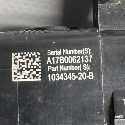 1034345-20-B TESLA MODEL X FENDER CAMERA MARKER RIGHT 2016 2017 2018 2019 2020 1034345-20-B