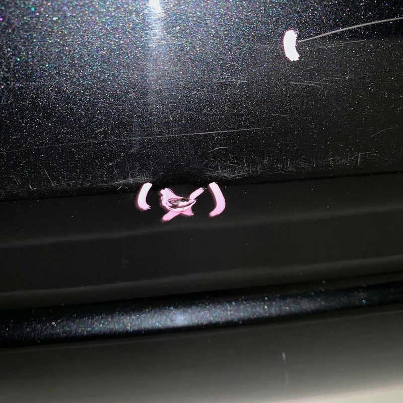 51127217965  /  51127199115 ROLLS ROYCE GHOST REAR BUMPER 2011 2012 2013 2014 GRAY OEM