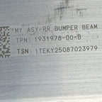 1931978-00-B TESLA MODEL Y REINFORCEMENT REAR 2025 OEM 1931978-00-B