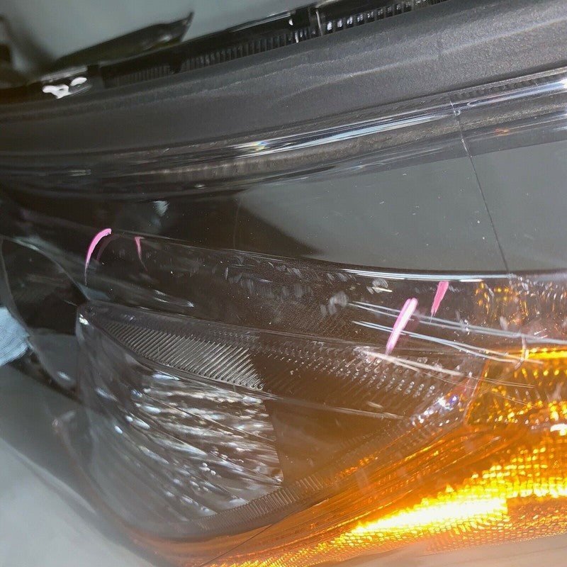 T935770-24 TOYOTA HIGHLANDER HEADLIGHT LEFT DRIVER SIDE 2014 2015 2016 HALOGEN OEM