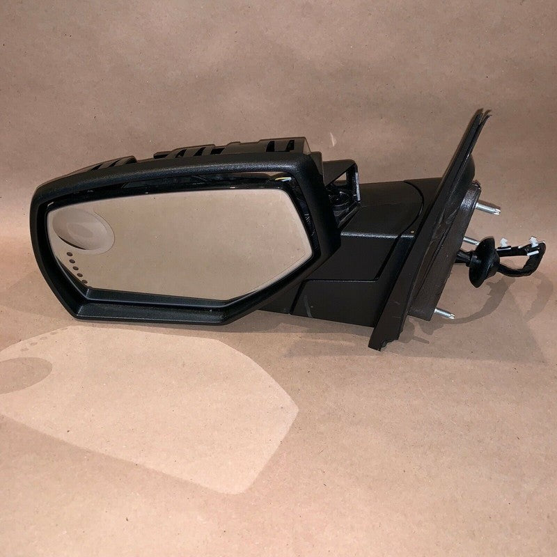 CHEVY SILVERADO SIERRA MIRROR LEFT DRIVER 2017 2018 BLACK TEXTURE OEM