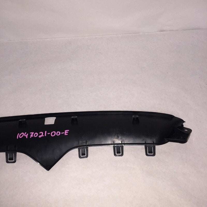 1047021-00-E TESLA MODEL X GRILLE INSERT FRONT BUMPER UPPER  2015 2016 2017 2018 OEM