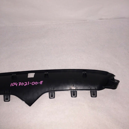 1047021-00-E TESLA MODEL X GRILLE INSERT FRONT BUMPER UPPER  2015 2016 2017 2018 OEM