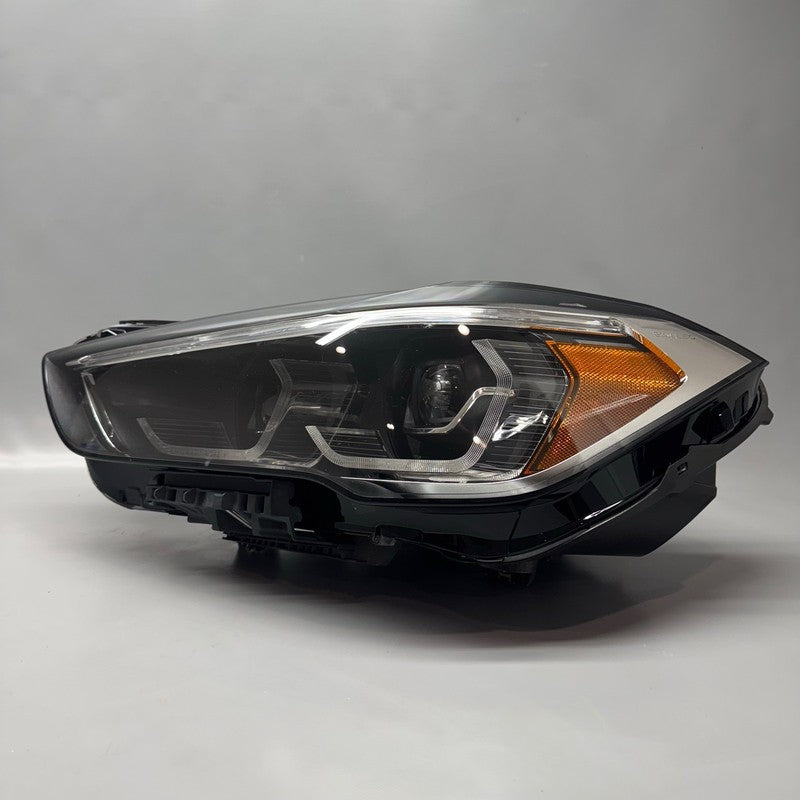 BMW X1 HEADLIGHT LEFT DRIVER 2020 2021 2022 LED 63115A01175 OEM