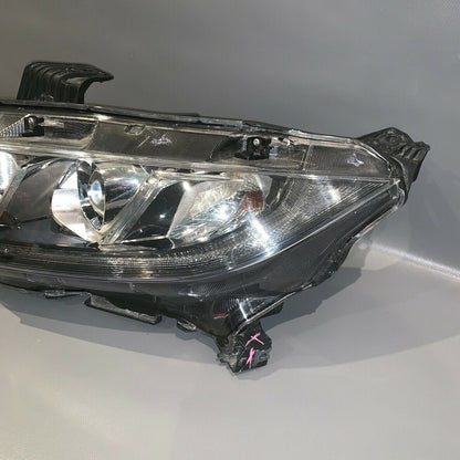 HONDA CIVIC HEADLIGHT LEFT DRIVER 4-DOOR SEDAN 2016 2017 HALOGEN OEM