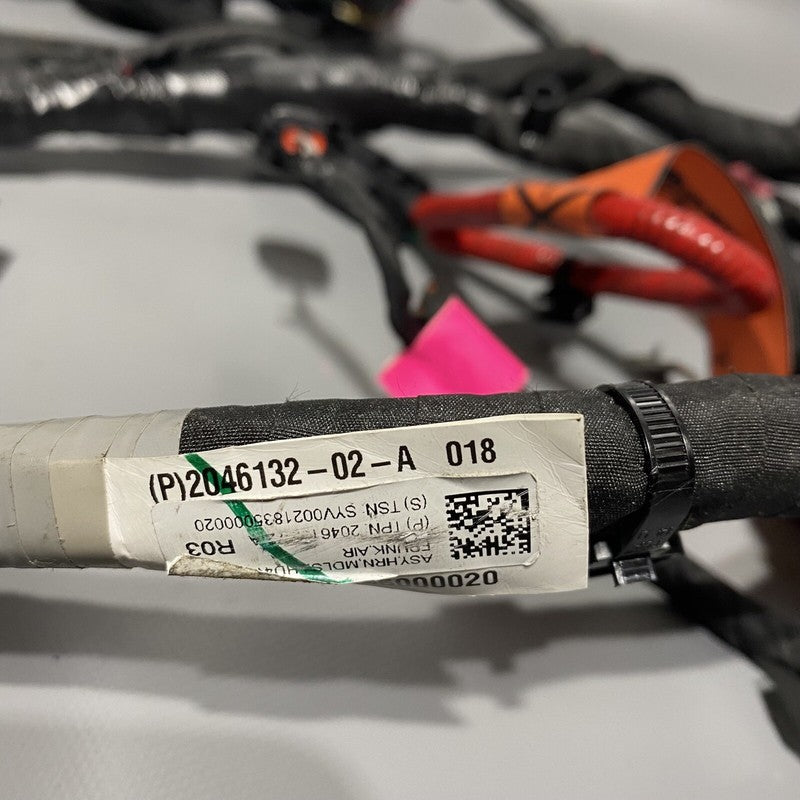 2046132-02-A TESLA MODEL S RADIATOR PANEL WIRING 4WD 2016 2017 2018 2019 2020 2046132-02-A