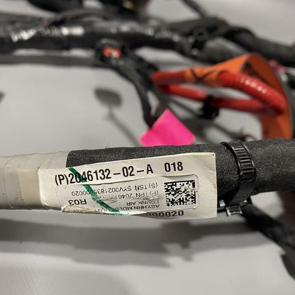 2046132-02-A TESLA MODEL S RADIATOR PANEL WIRING 4WD 2016 2017 2018 2019 2020 2046132-02-A