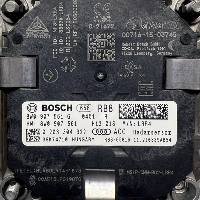 80A907561G AUDI Q5 CRUISE CONTROL DISCTANCE SENSOR 2019 2020 OEM 80A907561G