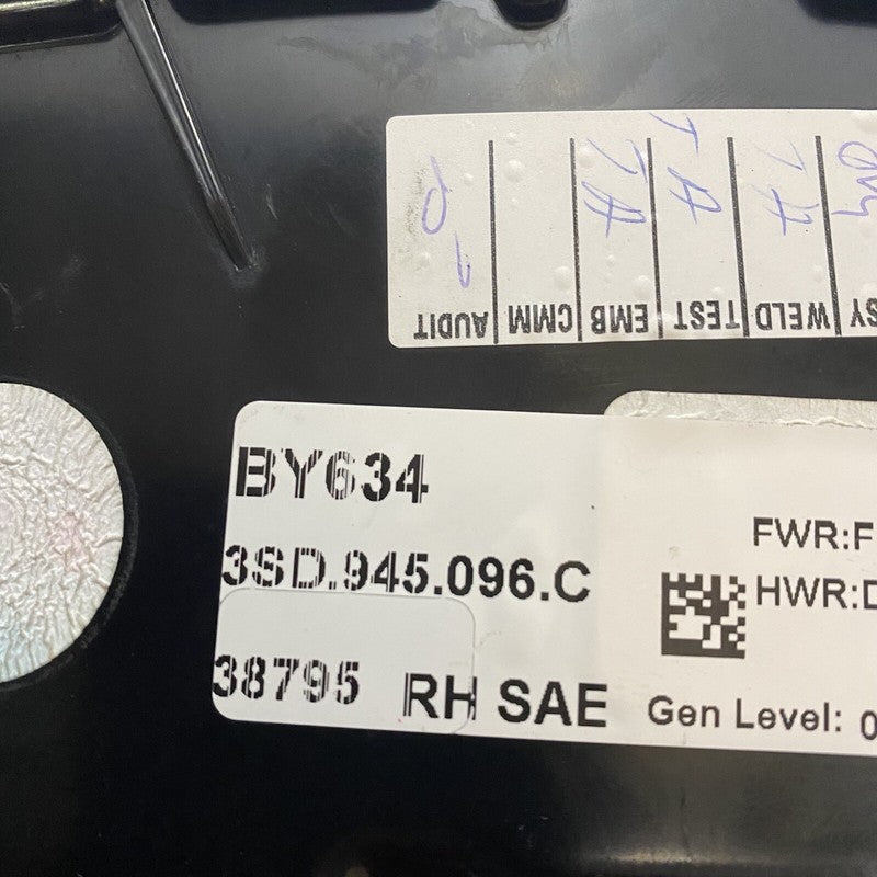 3SD945096C BENTLEY GT GTC TAIL LIGHT RIGHT PASSENGER SIDE 2020 2021 2022 OEM 3SD945096C