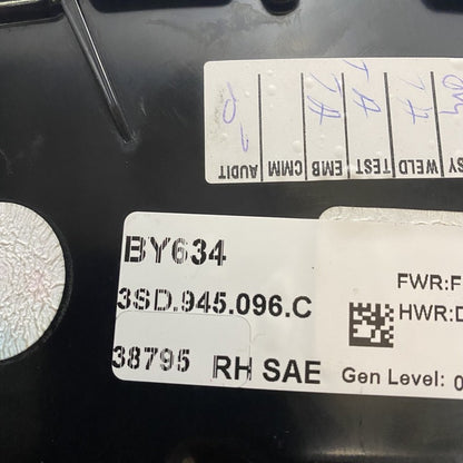 3SD945096C BENTLEY GT GTC TAIL LIGHT RIGHT PASSENGER SIDE 2020 2021 2022 OEM 3SD945096C