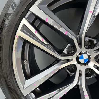 36116896768 BMW 430I WHEEL RIM SET 18 INCH I4 2020 2021 2022 2023 2024 OEM 36116896768