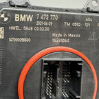 BMW X3 X4 HEADLIGHT CONTROL MODULE UNIT 2019 2020 2021 OEM 7472770