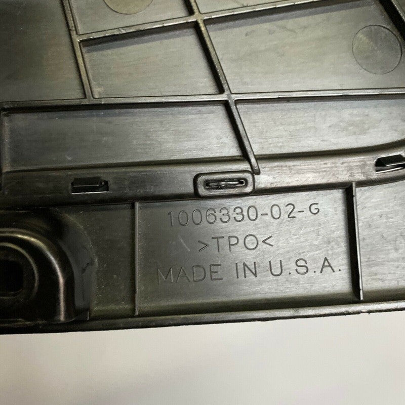 1006330-02-G TESLA MODEL S UNDERHOOD APRON COVER TRIM 1006330-02-G 2012 2013 2014 2015 OEM