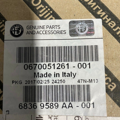 68369589AA ALFA ROMEO FUEL INJECTOR TUBE 68369589AA 2017 2018 2019 2020 OEM
