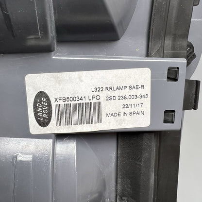 RANGE ROVER HSE TAIL LIGHT RIGHT PASSENGER 2003 2004 2005 OEM