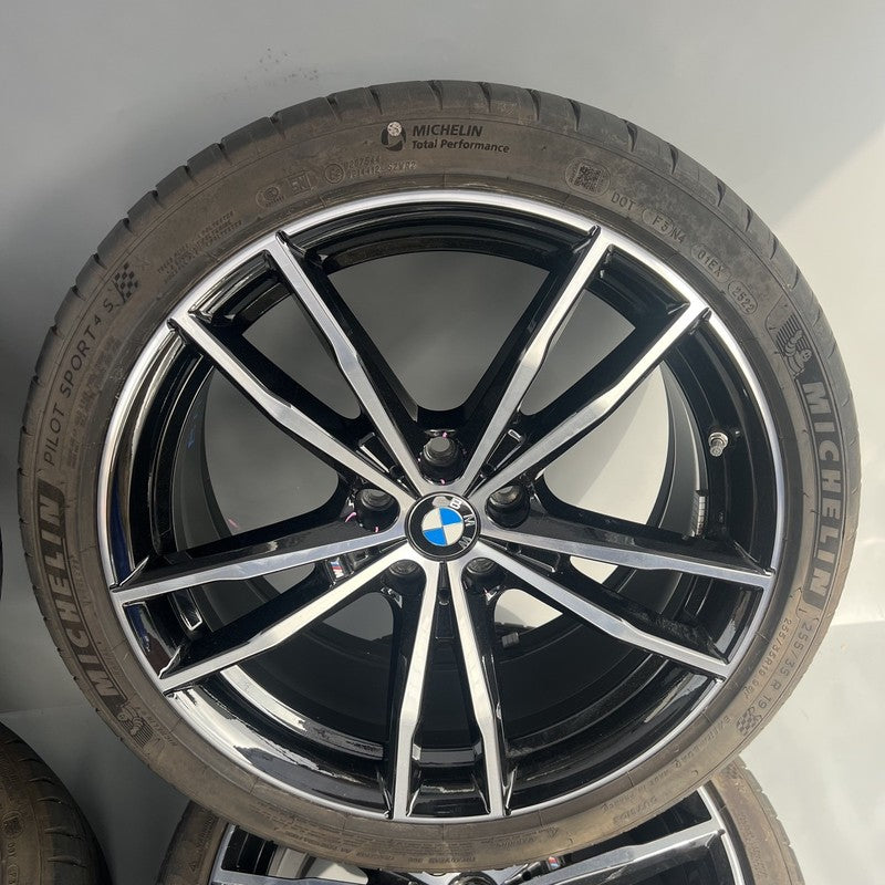 8090095 BMW 330I WHEEL RIM SET 19 INCH 2018 2019 2020 2021 2022 2023 2024 OEM 8090095