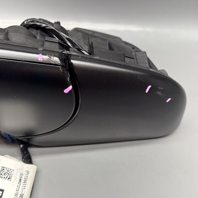 1594111-00-B TESLA MODEL Y MIRROR LEFT DRIVER 2020 2021 2022 2023 OEM 1594111-00-B DAMAGED